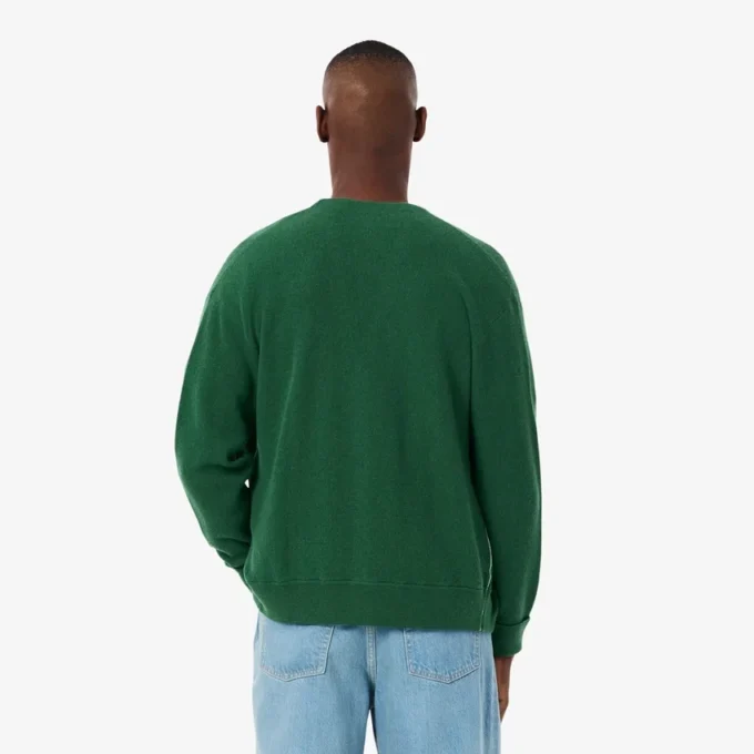 Cardigan da uomo in lana dalla vestibilità comoda Cardigan da uomo in lana dalla vestibilità comoda