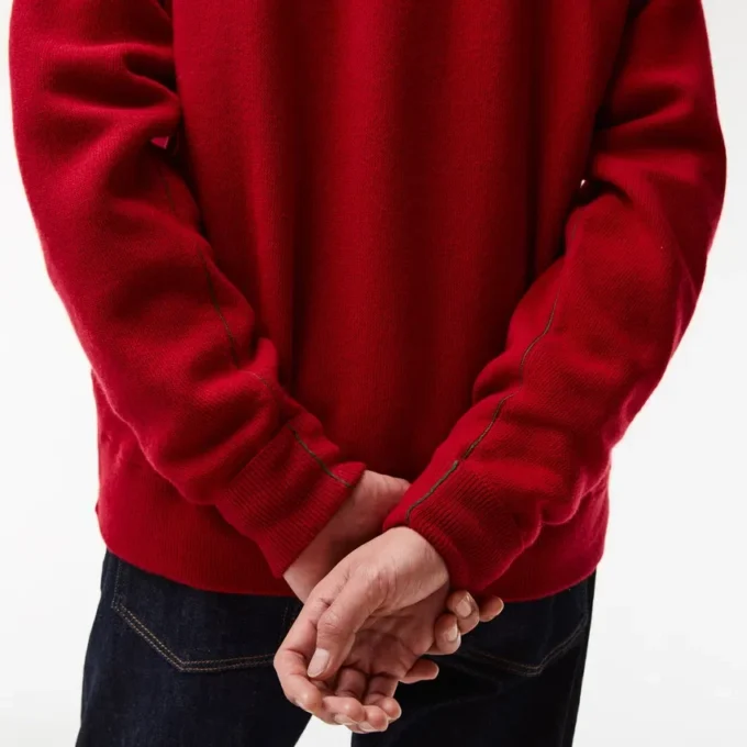 Cardigan da uomo in lana dalla vestibilità comoda Cardigan da uomo in lana dalla vestibilità comoda