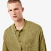 Cardigan da uomo in maglia a costine fluida Cardigan da uomo in maglia a costine fluida