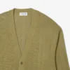 Cardigan da uomo in maglia a costine fluida Cardigan da uomo in maglia a costine fluida