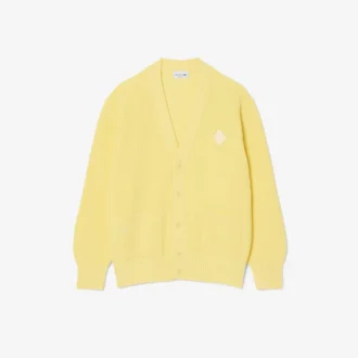 Cardigan in cotone a costine dalla vestibilità comoda