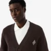 Cardigan in cotone a costine dalla vestibilità comoda Cardigan in cotone a costine dalla vestibilità comoda