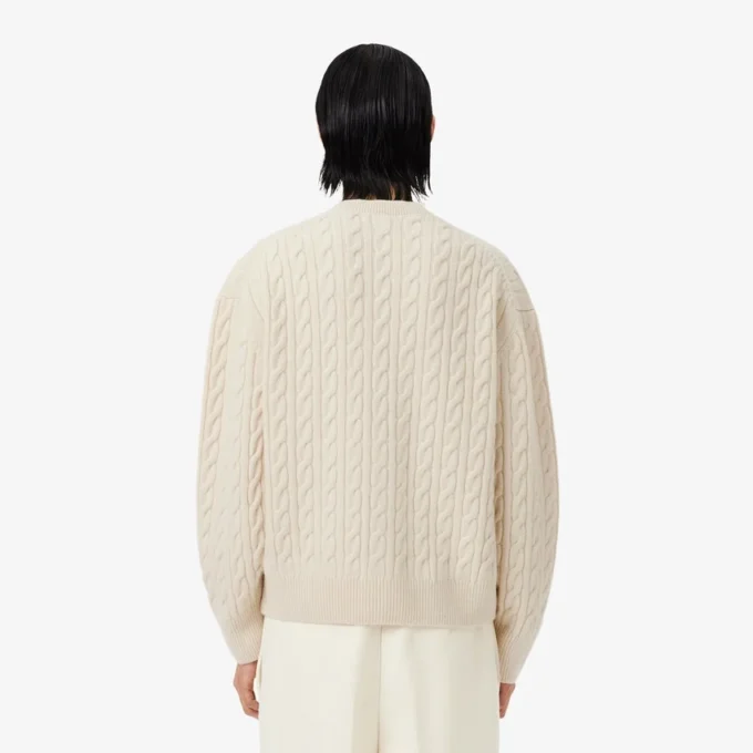 Cardigan in maglia a trecce di cashmere Runway Cardigan in maglia a trecce di cashmere Runway