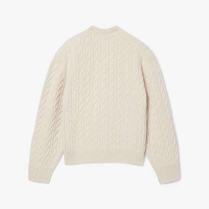 Cardigan in maglia a trecce di cashmere Runway Cardigan in maglia a trecce di cashmere Runway