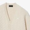 Cardigan in maglia a trecce di cashmere Runway Cardigan in maglia a trecce di cashmere Runway