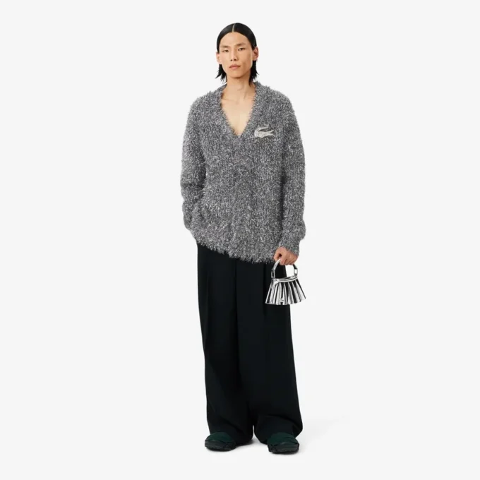 Cardigan in maglia lurex Runway Cardigan in maglia lurex Runway