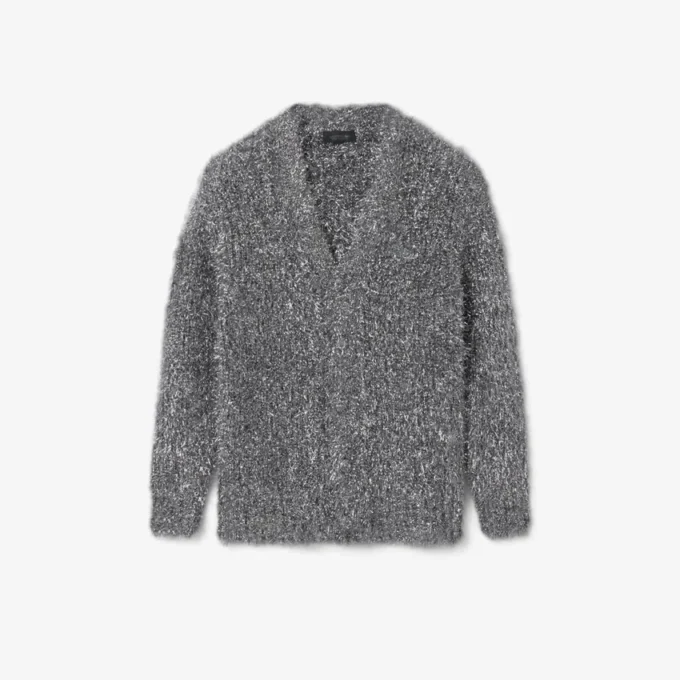Cardigan in maglia lurex Runway Cardigan in maglia lurex Runway