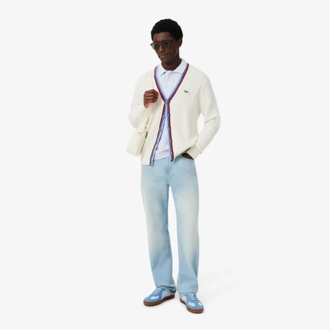 Cardigan in maglia Made in France, edizione d’archivio Cardigan in maglia Made in France, edizione d’archivio