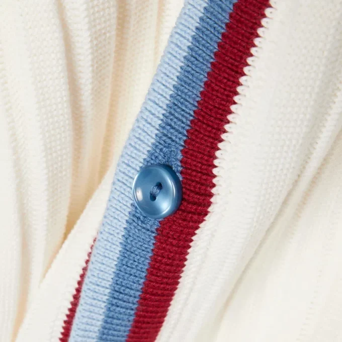 Cardigan in maglia Made in France, edizione d’archivio Cardigan in maglia Made in France, edizione d’archivio