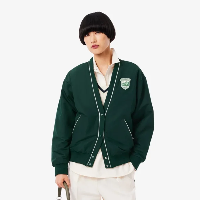Cardigan oversize imbottito in nylon da donna Cardigan oversize imbottito in nylon da donna