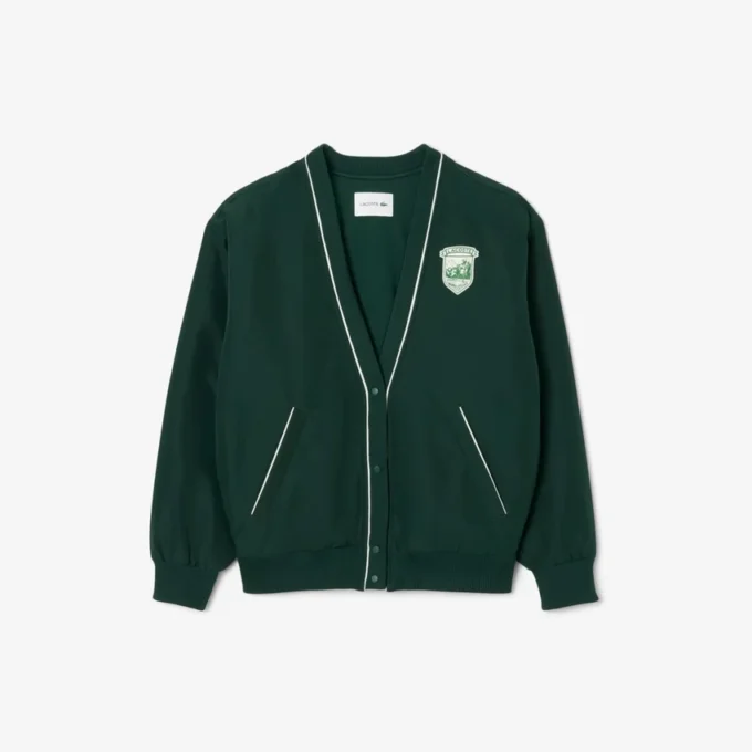 Cardigan oversize imbottito in nylon da donna Cardigan oversize imbottito in nylon da donna