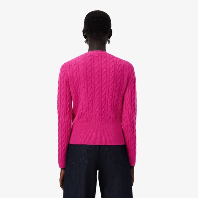 Cardigan Runway in cashmere a trecce Cardigan Runway in cashmere a trecce
