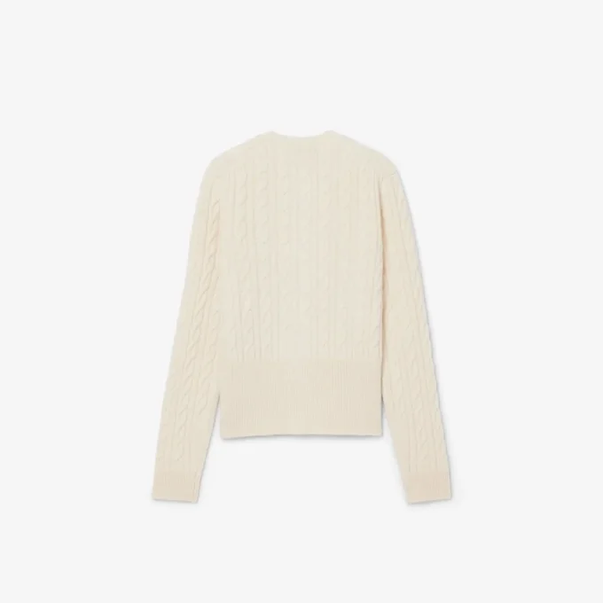 Cardigan Runway in cashmere a trecce Cardigan Runway in cashmere a trecce