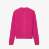 Cardigan Runway in cashmere a trecce Cardigan Runway in cashmere a trecce