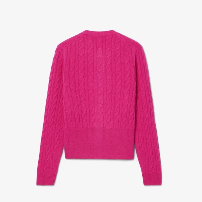 Cardigan Runway in cashmere a trecce Cardigan Runway in cashmere a trecce
