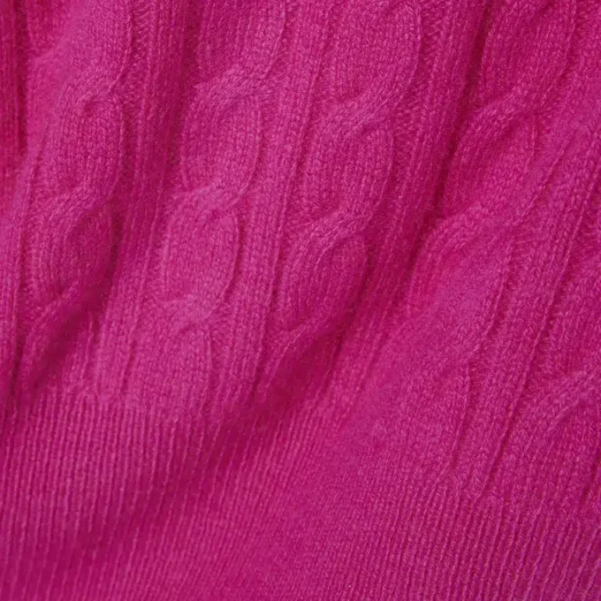 Cardigan Runway in cashmere a trecce Cardigan Runway in cashmere a trecce