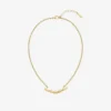 Collana multipla con coccodrillo