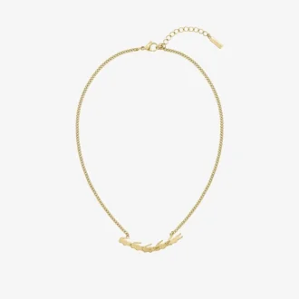 Collana multipla con coccodrillo