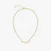 Collana multipla con coccodrillo
