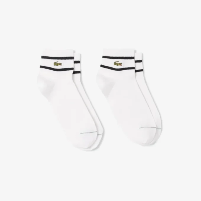 Confezione da 2 paia di calze a righe unisex