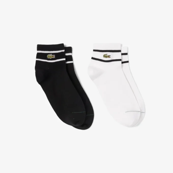 Confezione da 2 paia di calze a righe unisex Confezione da 2 paia di calze a righe unisex