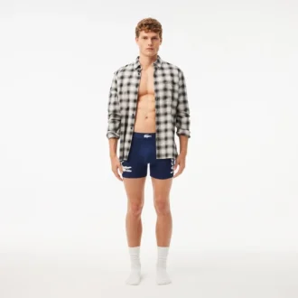 Confezione da 3 Boxer da uomo con coccodrillo in vita
