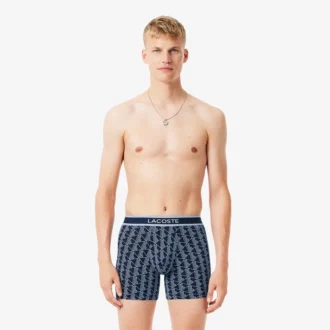 Confezione da 3 Boxer da uomo con stampa Monogram