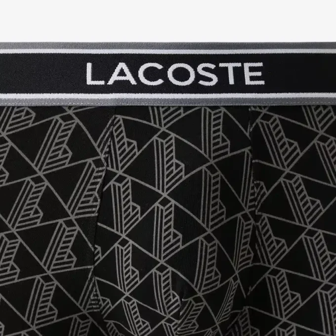 Confezione da 3 Boxer da uomo con stampa Monogram Confezione da 3 Boxer da uomo con stampa Monogram