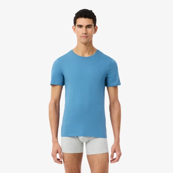 Confezione da 3 maglie intime slim fit da uomo Confezione da 3 maglie intime slim fit da uomo