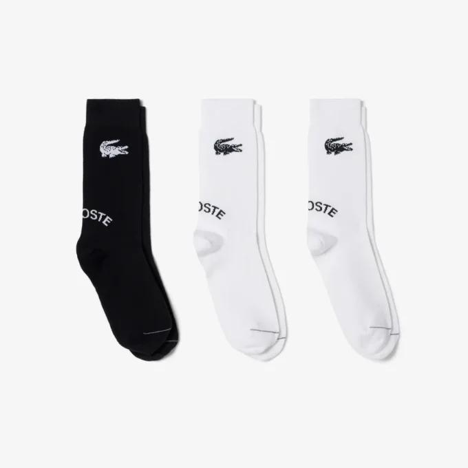 Confezione da 3 paia di calze in cotone unisex Confezione da 3 paia di calze in cotone unisex