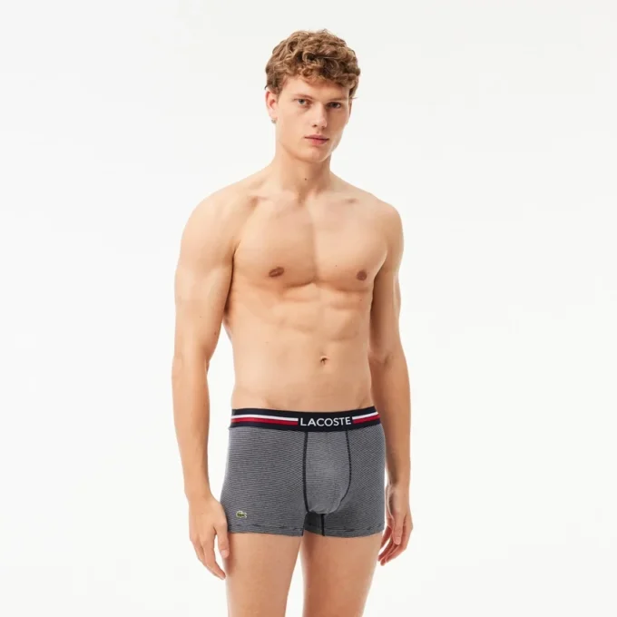 Confezione da 3 parigambi da uomo con fascia multicolore Confezione da 3 parigambi da uomo con fascia multicolore