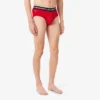 Confezione da 3 slip da uomo in cotone con logo in vita