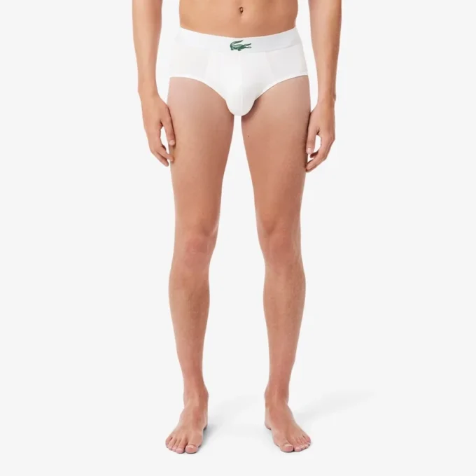 Confezione da 3 slip in jersey elasticizzato Confezione da 3 slip in jersey elasticizzato