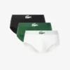 Confezione da 3 slip in jersey elasticizzato Confezione da 3 slip in jersey elasticizzato