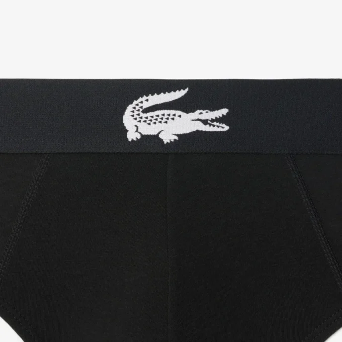Confezione da 3 slip in jersey elasticizzato Confezione da 3 slip in jersey elasticizzato