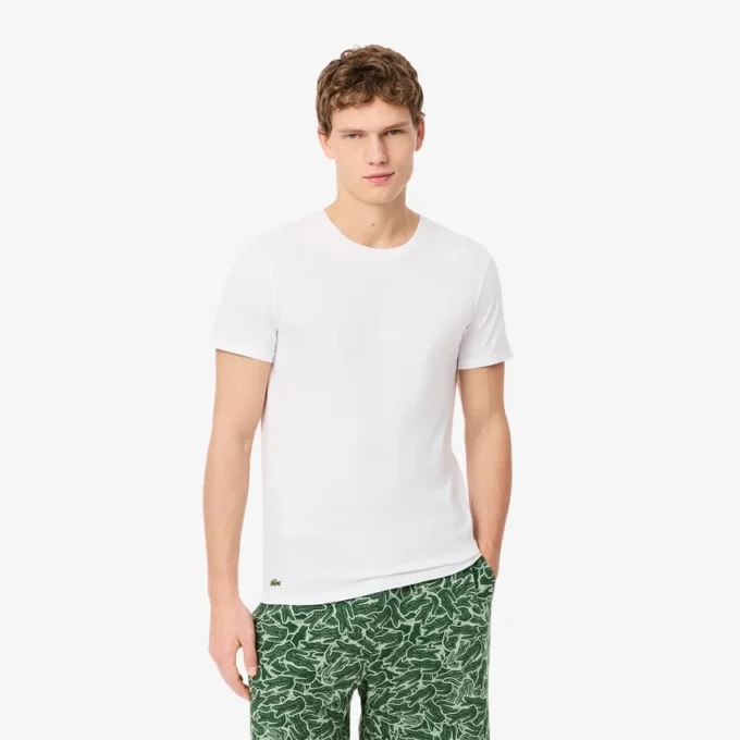 Confezione da 5 maglie intime slim fit da uomo Confezione da 5 maglie intime slim fit da uomo