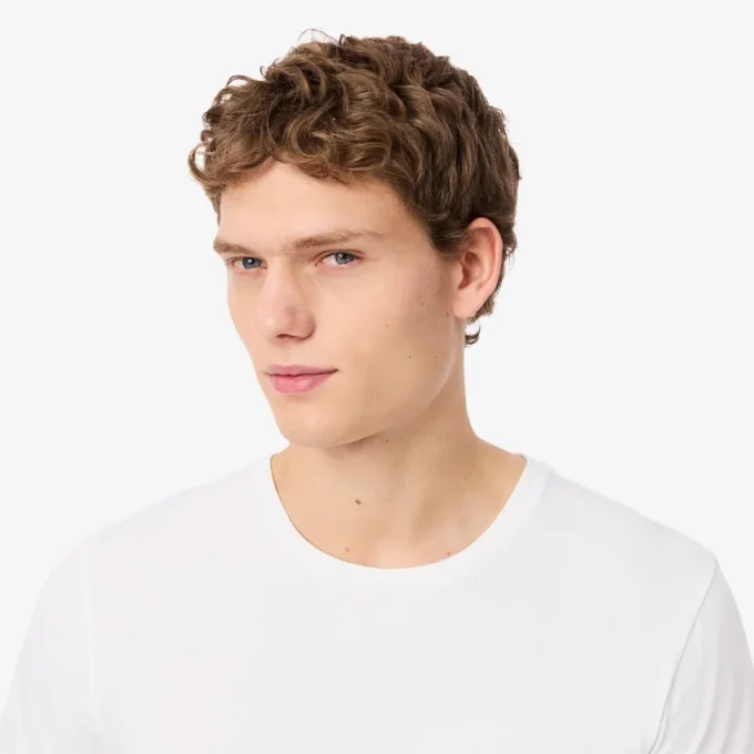 Confezione da 5 maglie intime slim fit da uomo Confezione da 5 maglie intime slim fit da uomo
