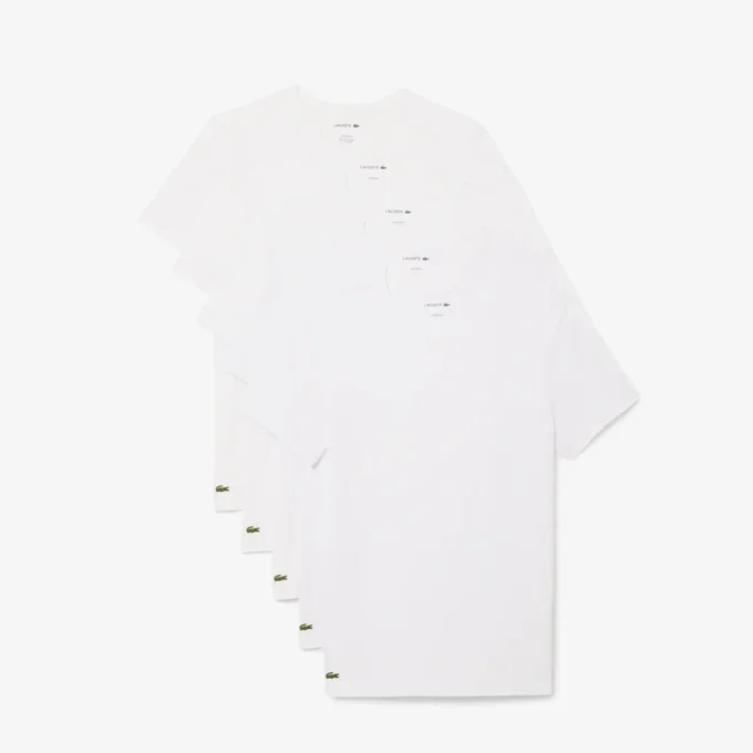Confezione da 5 maglie intime slim fit da uomo Confezione da 5 maglie intime slim fit da uomo