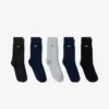 Confezione da 5 paia di calze in cotone unisex Confezione da 5 paia di calze in cotone unisex