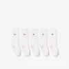 Confezione da 5 paia di calze in cotone unisex Confezione da 5 paia di calze in cotone unisex