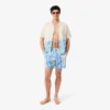 Costume da bagno a righe a vita media Costume da bagno a righe a vita media