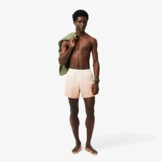Costume da bagno corto da uomo con stampa Ombra
