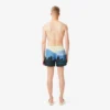 Costume da bagno corto da uomo con stampa paesaggistica Costume da bagno corto da uomo con stampa paesaggistica