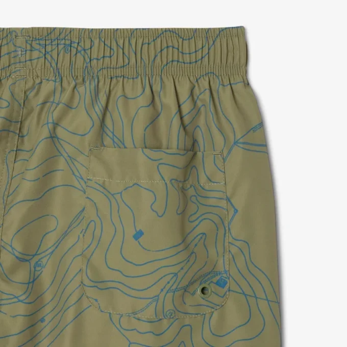 Costume da bagno da uomo a vita media con stampa
