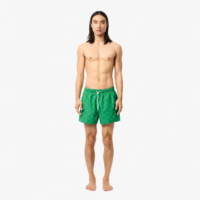 Costume da bagno da uomo con stampa coccodrillo Costume da bagno da uomo con stampa coccodrillo