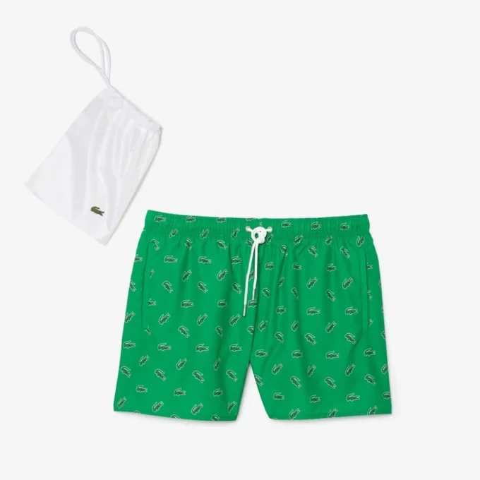 Costume da bagno da uomo con stampa coccodrillo Costume da bagno da uomo con stampa coccodrillo