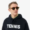 Felpa con cappuccio con stampa Tennis Felpa con cappuccio con stampa Tennis