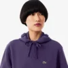 Felpa con cappuccio da donna in piqué Felpa con cappuccio da donna in piqué