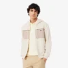 Felpa con cappuccio e zip a blocchi di colore Felpa con cappuccio e zip a blocchi di colore