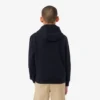 Felpa con cappuccio e zip a blocchi di colore Felpa con cappuccio e zip a blocchi di colore